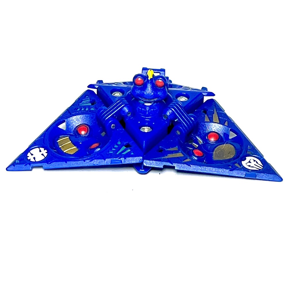 Bakugan New Vestroia Aquos Tripod Epsilon Trap Blue Spin Master Rare Vintage